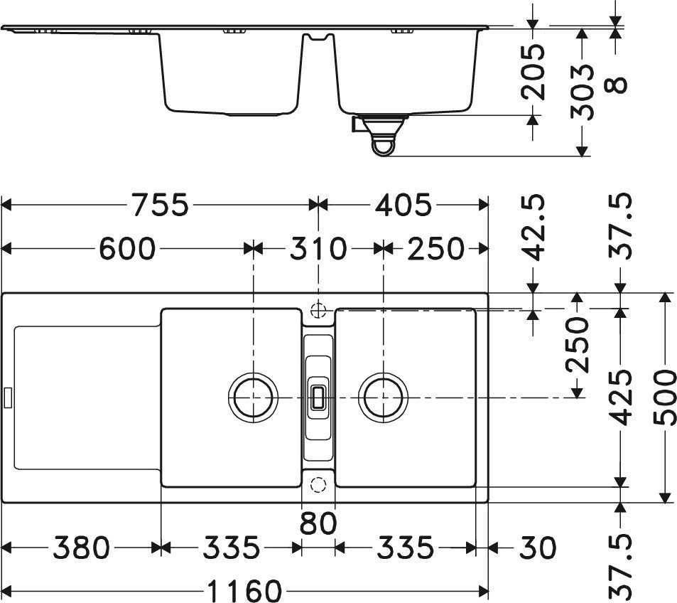 Franke Maris Fragranit+ MRG621