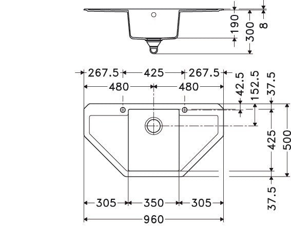 Franke Maris Fragranit+ MRG612E