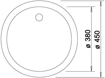 BLANCO RONDO SILGRANIT®