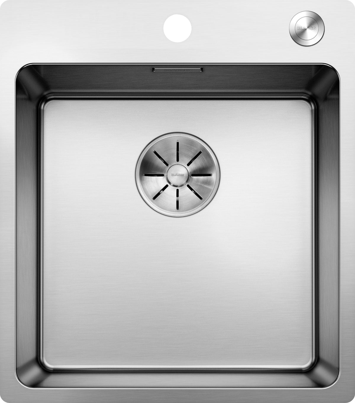 Évier Blanco Andano 400-IF/A en inox satiné, vue produit