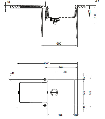 Franke Maris MRK611-100