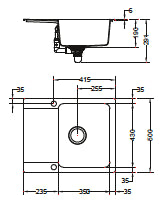 Franke Orion Tectonite OID611-62