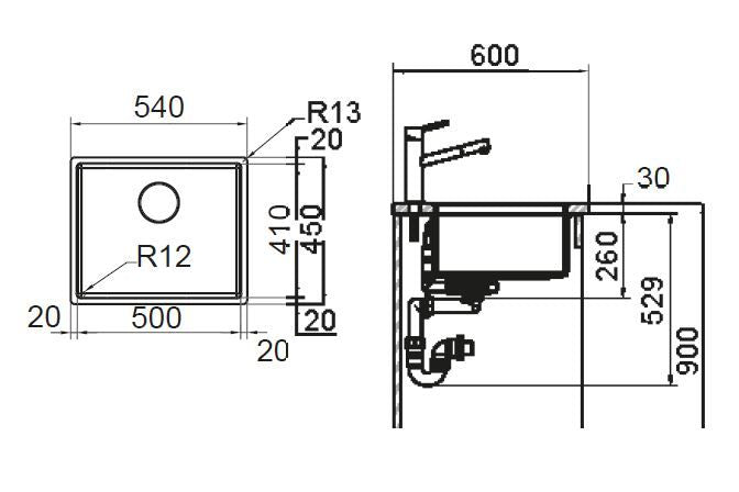Franke Box BXX110-50