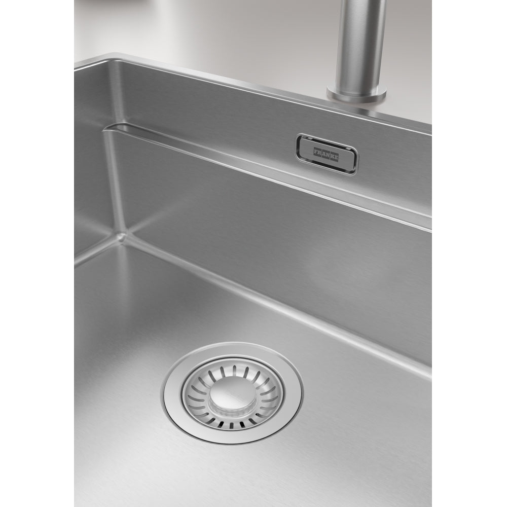 Franke Box Pro – bonde 90 mm et trop-plein design inox