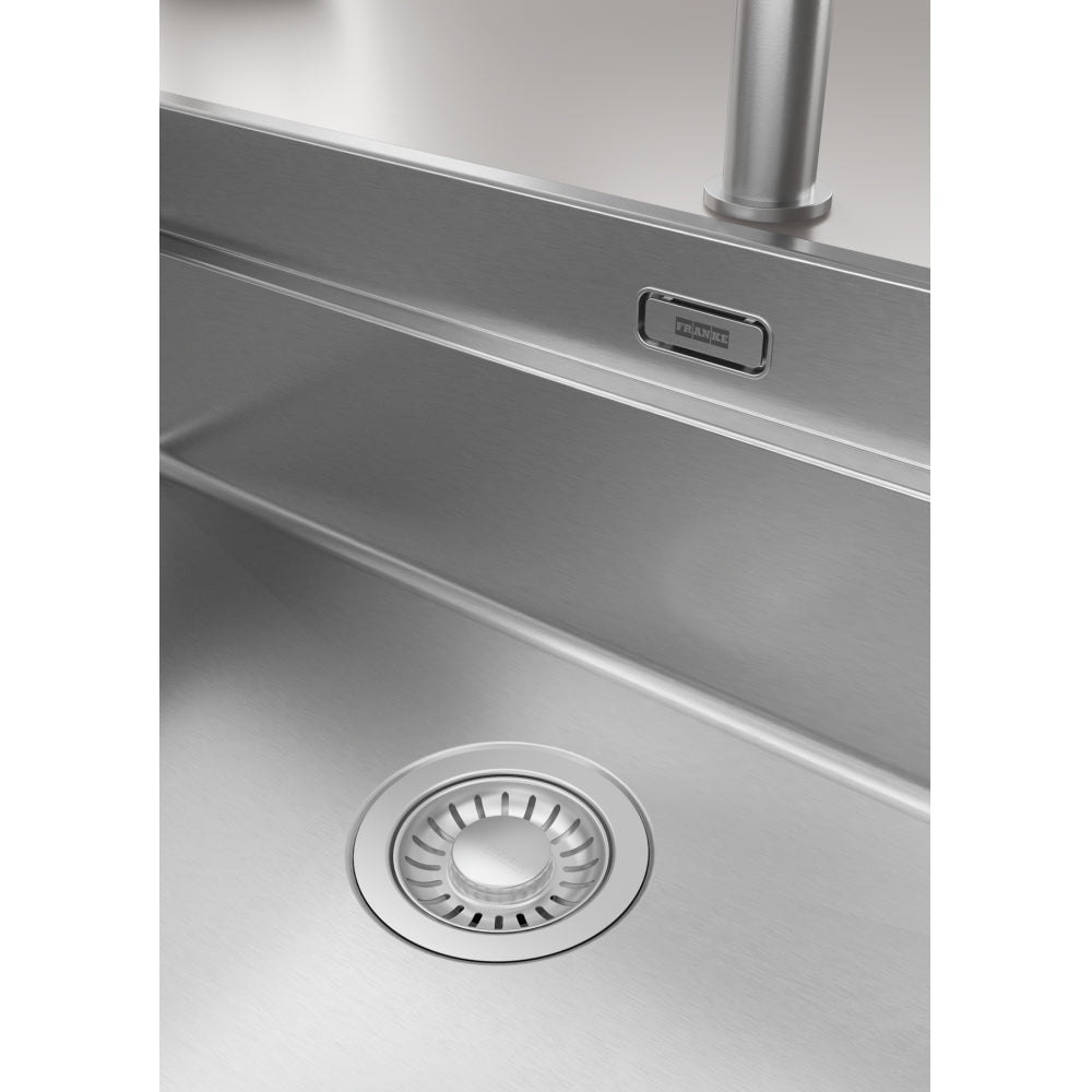 Franke Box Pro – bonde 90 mm et trop-plein design inox