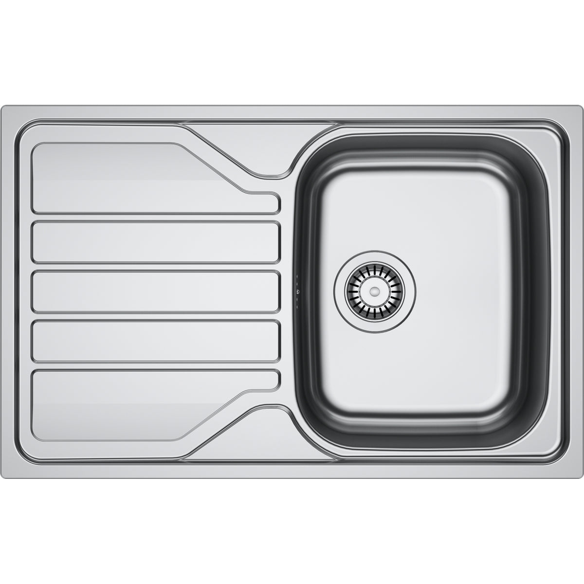 Franke Flash FLL611-78 Inox Dekor Manu