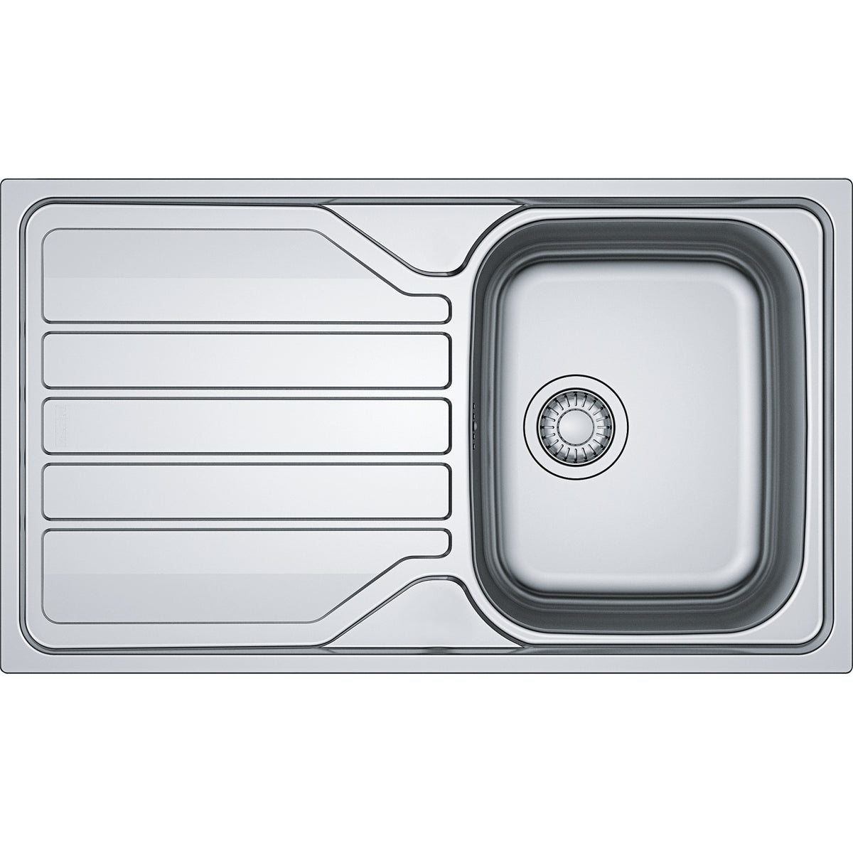 Franke Flash FLN611-86 Inox Lisse Manu