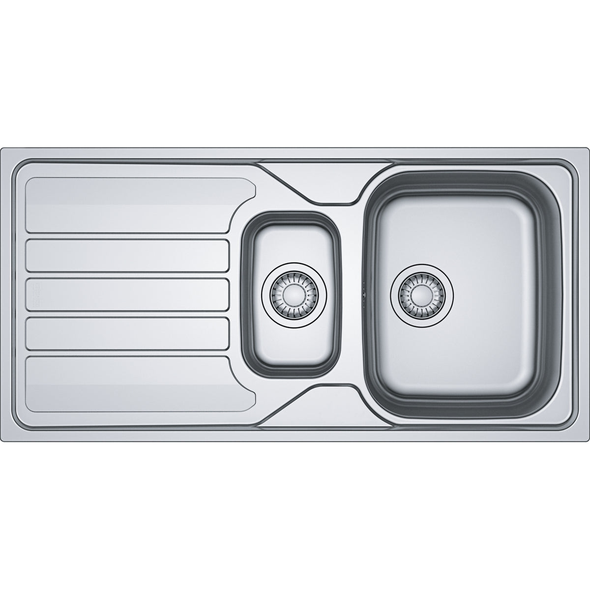 Franke Flash FLN651 Inox Lisse Manu