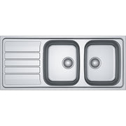 Franke Flash FLL621 Inox Dekor Manu