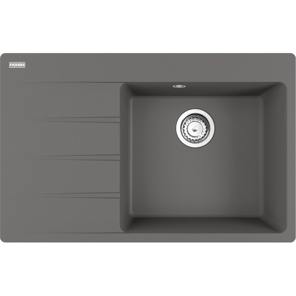 Franke Centro 2.0 Fragranite CNG611-78 – coloris Stone, égouttoir à gauche