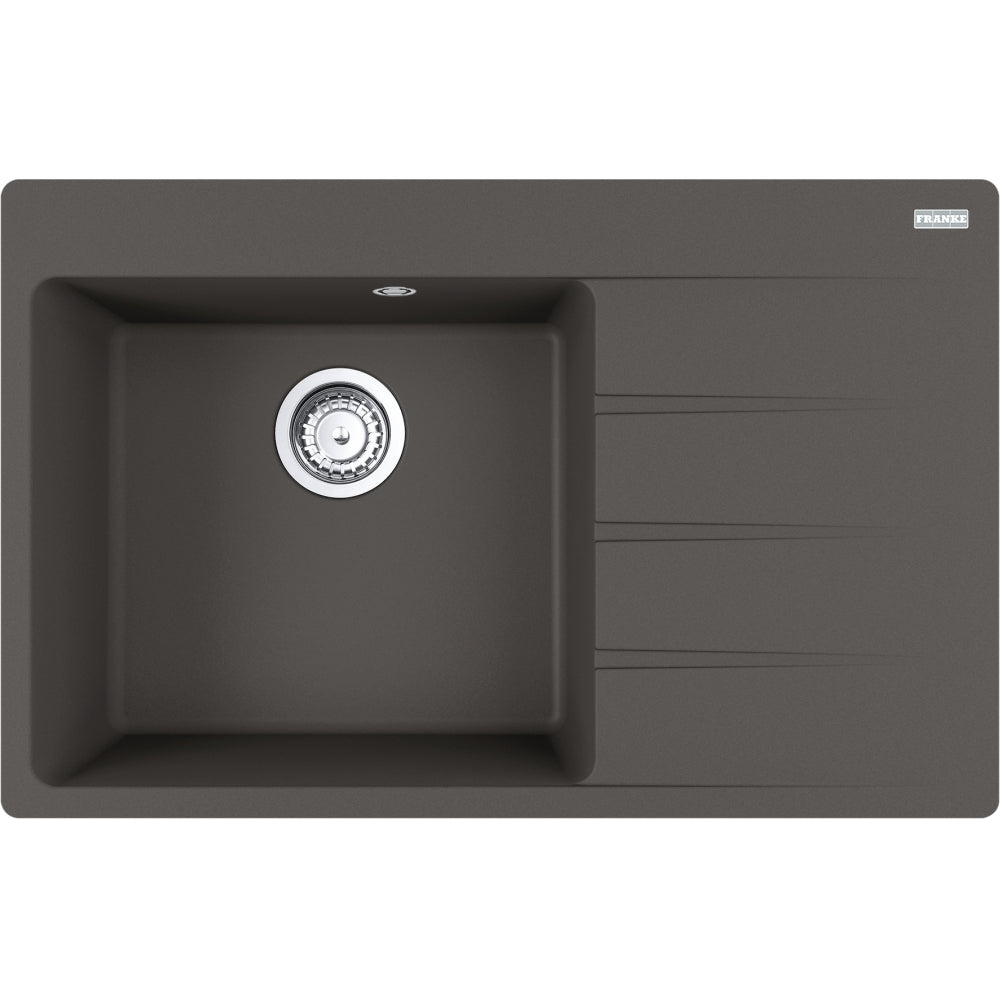 Franke Centro 2.0 Fragranite CNG611-78 – coloris Gris Ardoise, égouttoir à droite