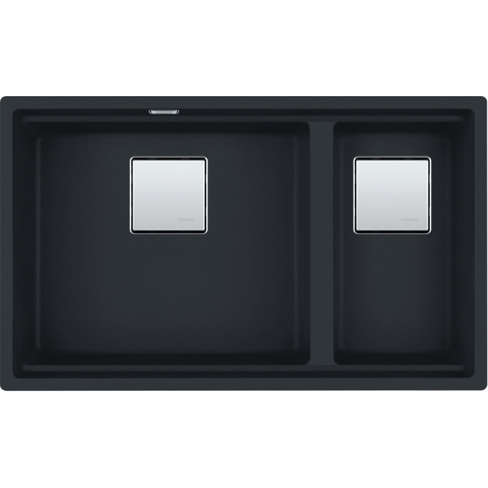 Franke Kubus 2.0 Pro Fragranite KNG120 – coloris Noir Mat