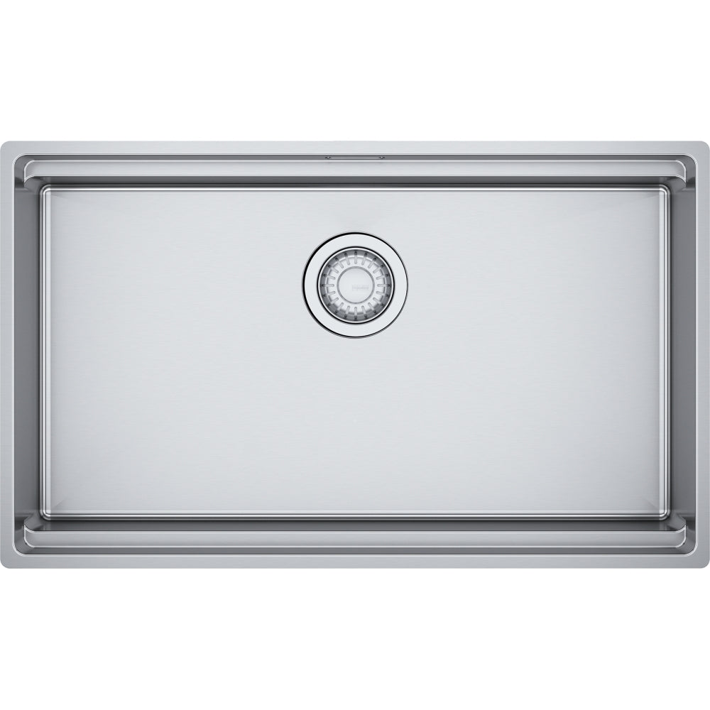 Franke Box Pro BXX110-70 Inox Lisse – cuve seule vue de dessus