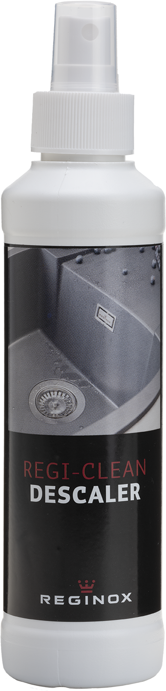 Reginox Regi-Clean Descaler R34491 - Détartrant pour évier PVD, inox, granit et robinetterie, flacon 250 ml