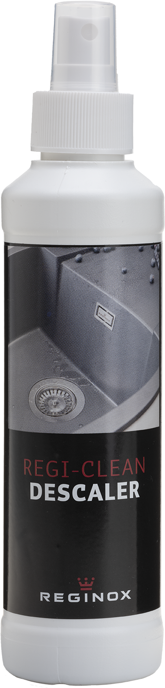 Reginox Regi-Clean Descaler R34491 - Détartrant pour évier PVD, inox, granit et robinetterie, flacon 250 ml