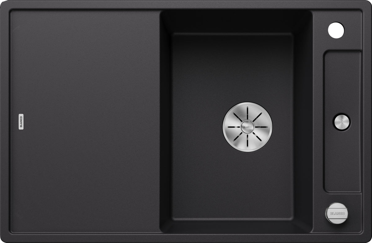 Blanco Axia III 45 S Silgranit avec planche en verre – coloris Noir