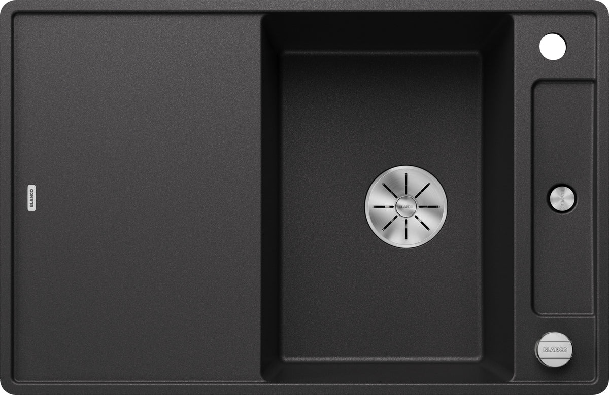 Blanco Axia III 45S-F Silgranit avec planche en verre – coloris Anthracite