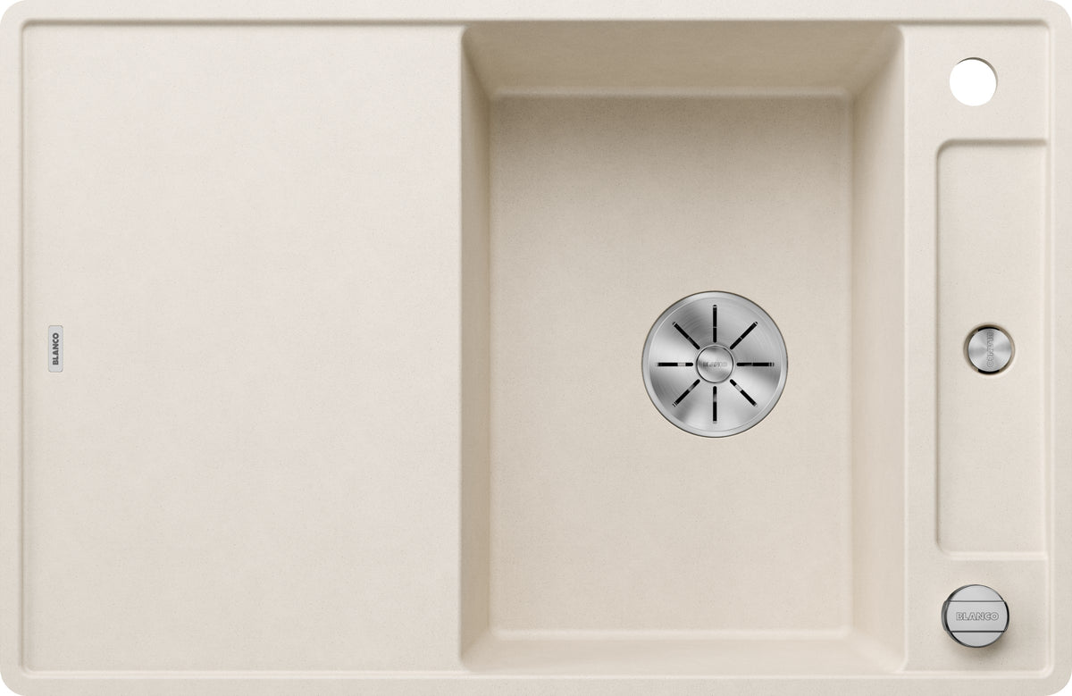 Blanco Axia III 45S-F Silgranit avec planche en verre – coloris Blanc Soft