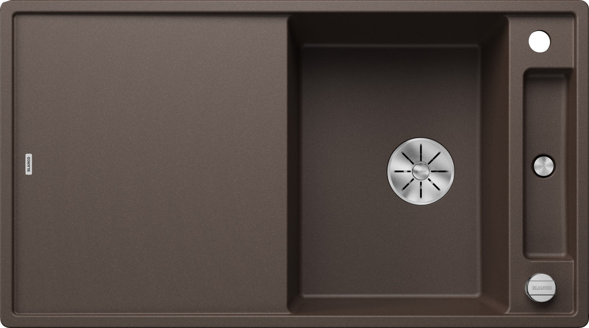 Blanco Axia III 5 S Silgranit avec planche en verre – coloris Café