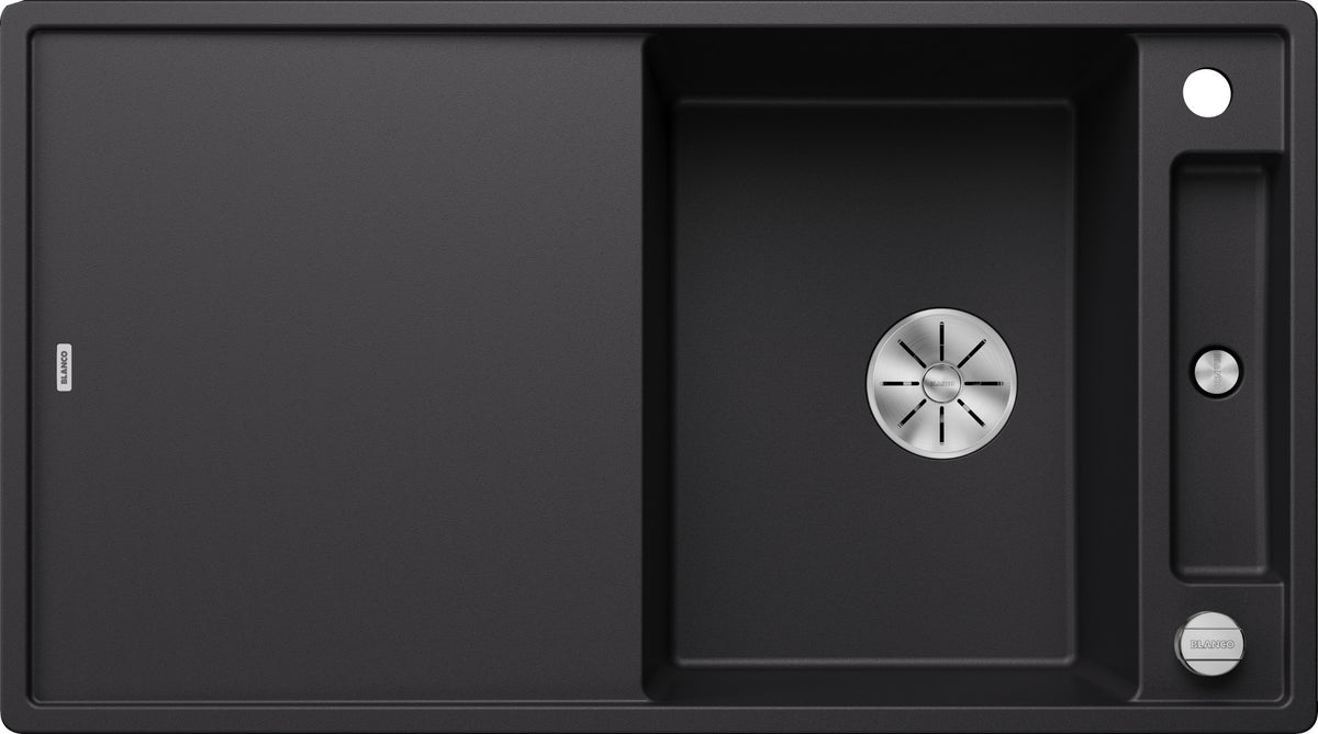Blanco Axia III 5 S Silgranit avec planche en verre – coloris Noir