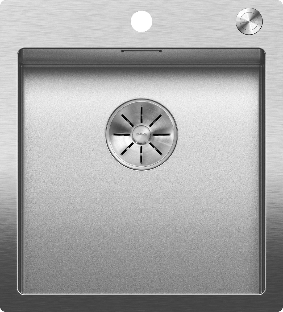 Évier Blanco Claron 400-IF/A Durinox, inox Durinox velours