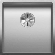 Évier Blanco Claron 400-U Durinox, inox Durinox velours