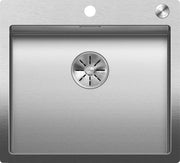 Évier Blanco Claron 500-IF/A Durinox, inox Durinox velours