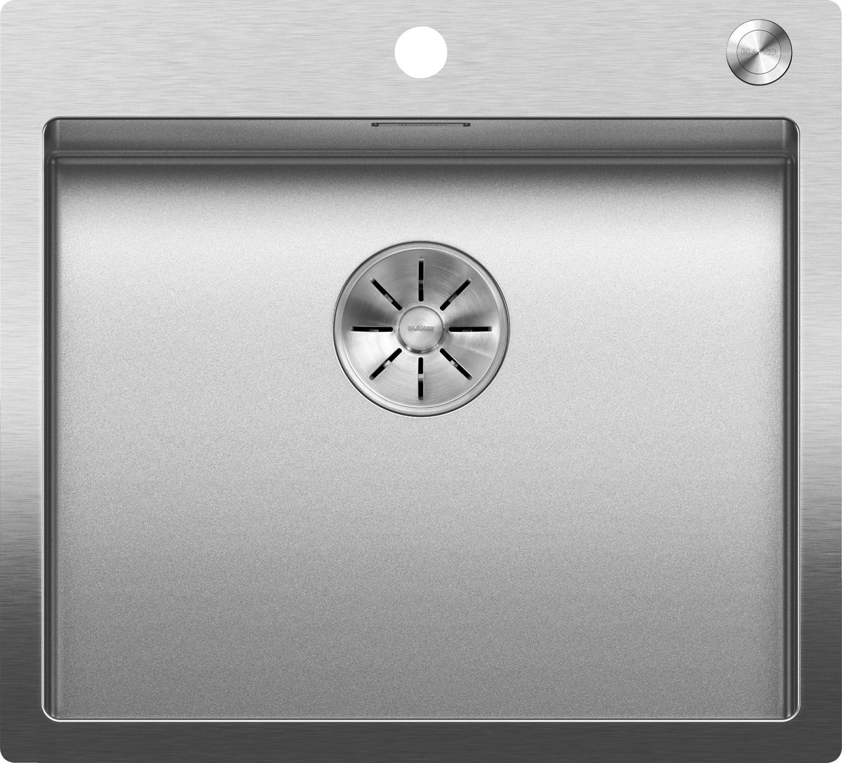 Évier Blanco Claron 500-IF/A Durinox, inox Durinox velours