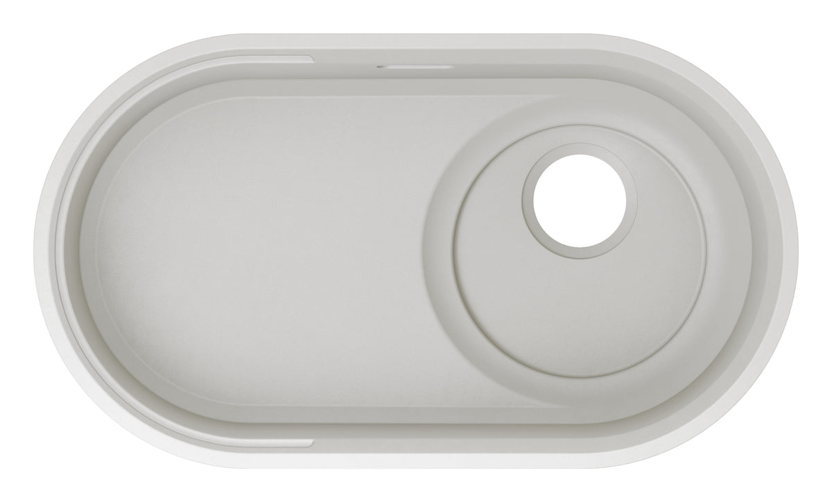 Blanco Oovalon 700-U Velgranit – coloris Cloud White