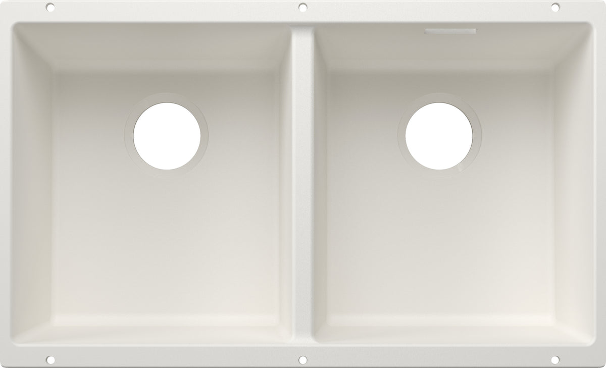 Blanco Subline 350/350-U Silgranit sans vidage – coloris Blanc