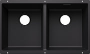 Blanco Subline 350/350-U Silgranit sans vidage – coloris Noir