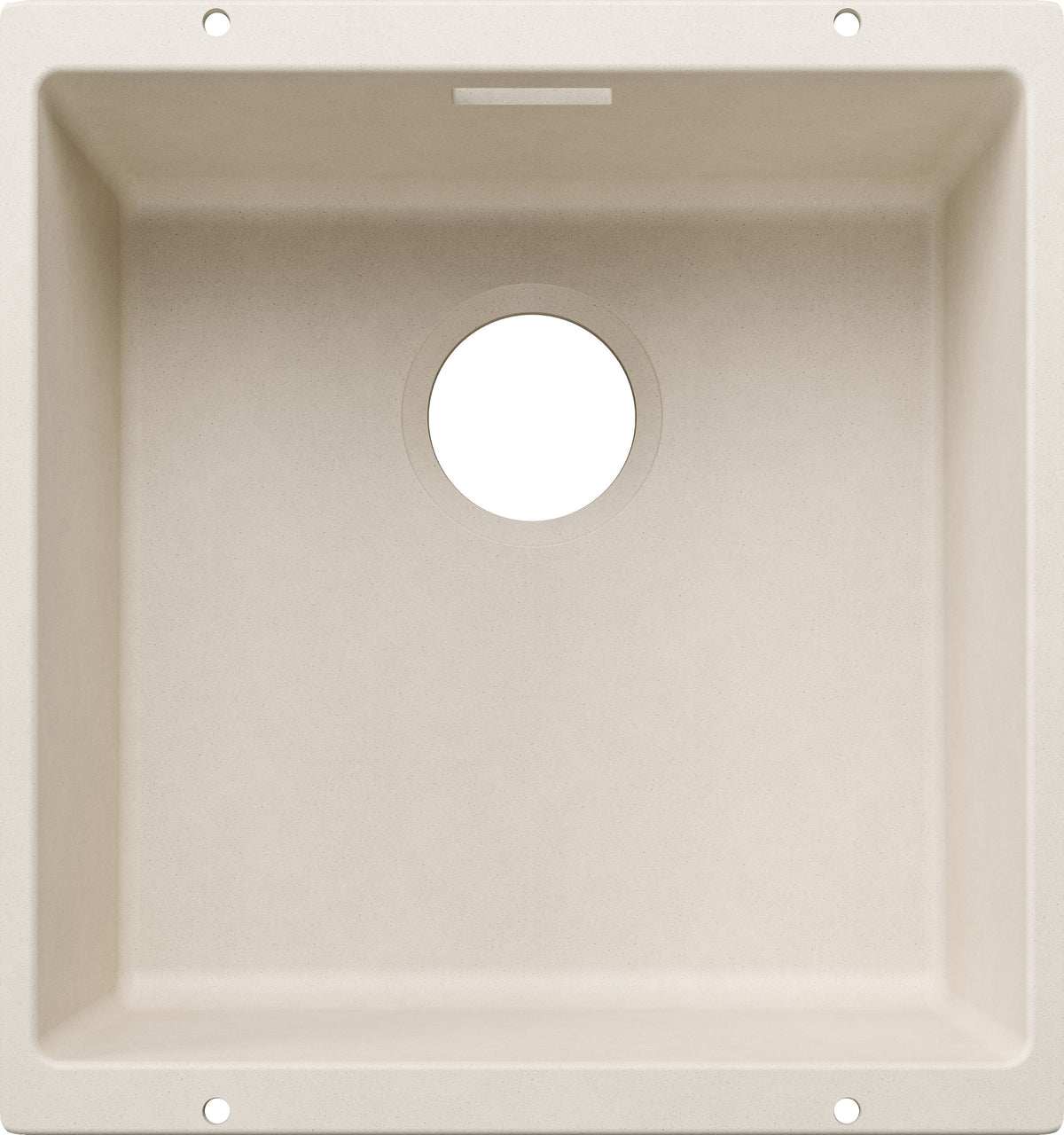 Blanco Subline 400-U Silgranit sans vidage – coloris Blanc Soft