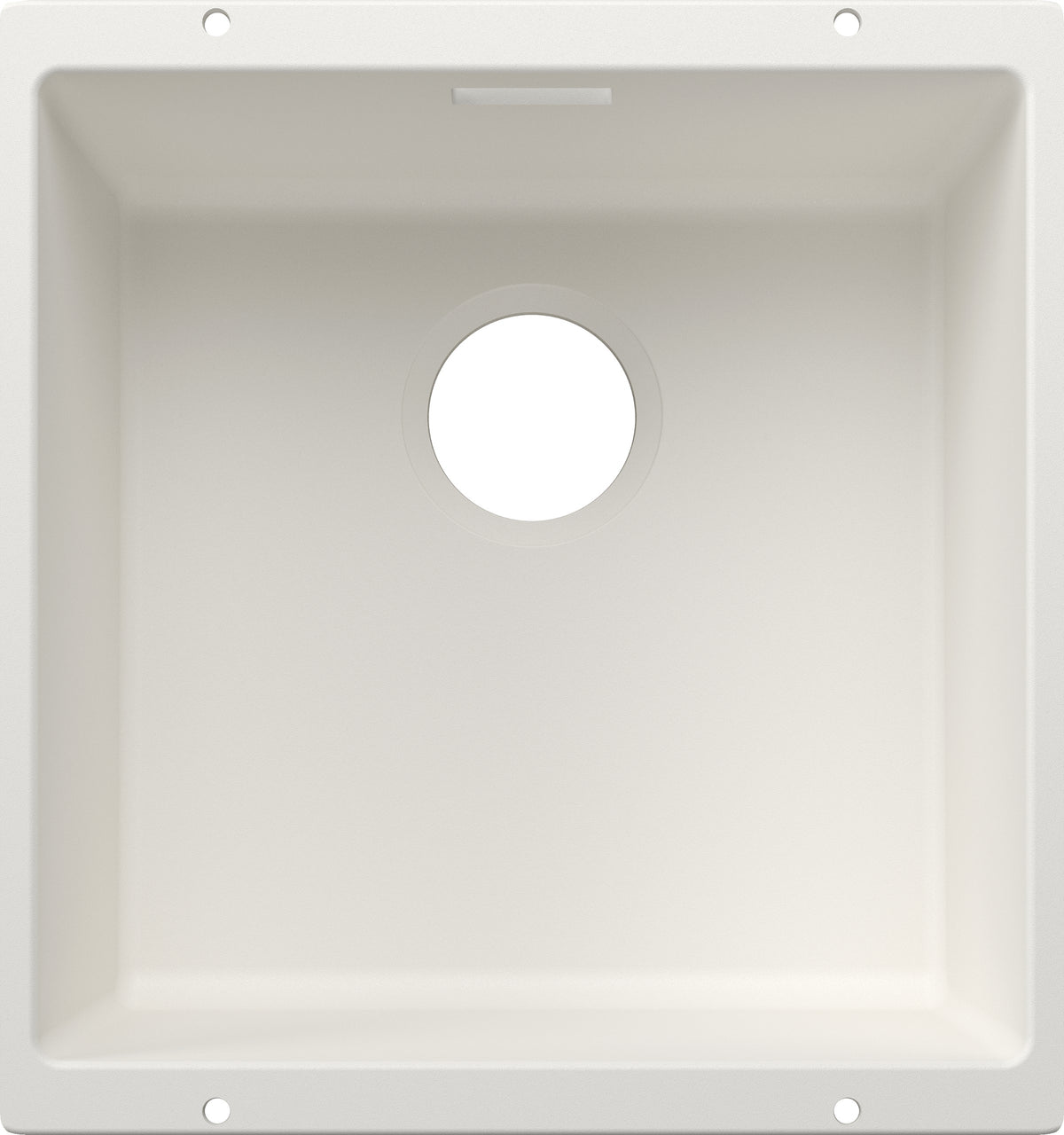 Blanco Subline 400-U Silgranit sans vidage – coloris Blanc