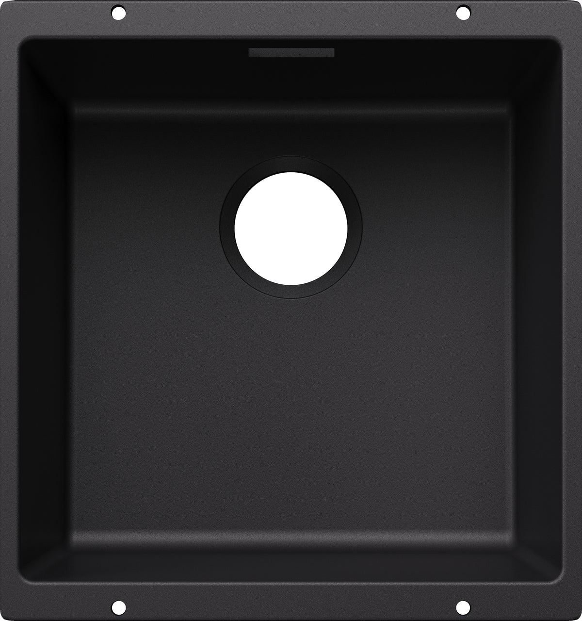 Blanco Subline 400-U Silgranit sans vidage – coloris Noir