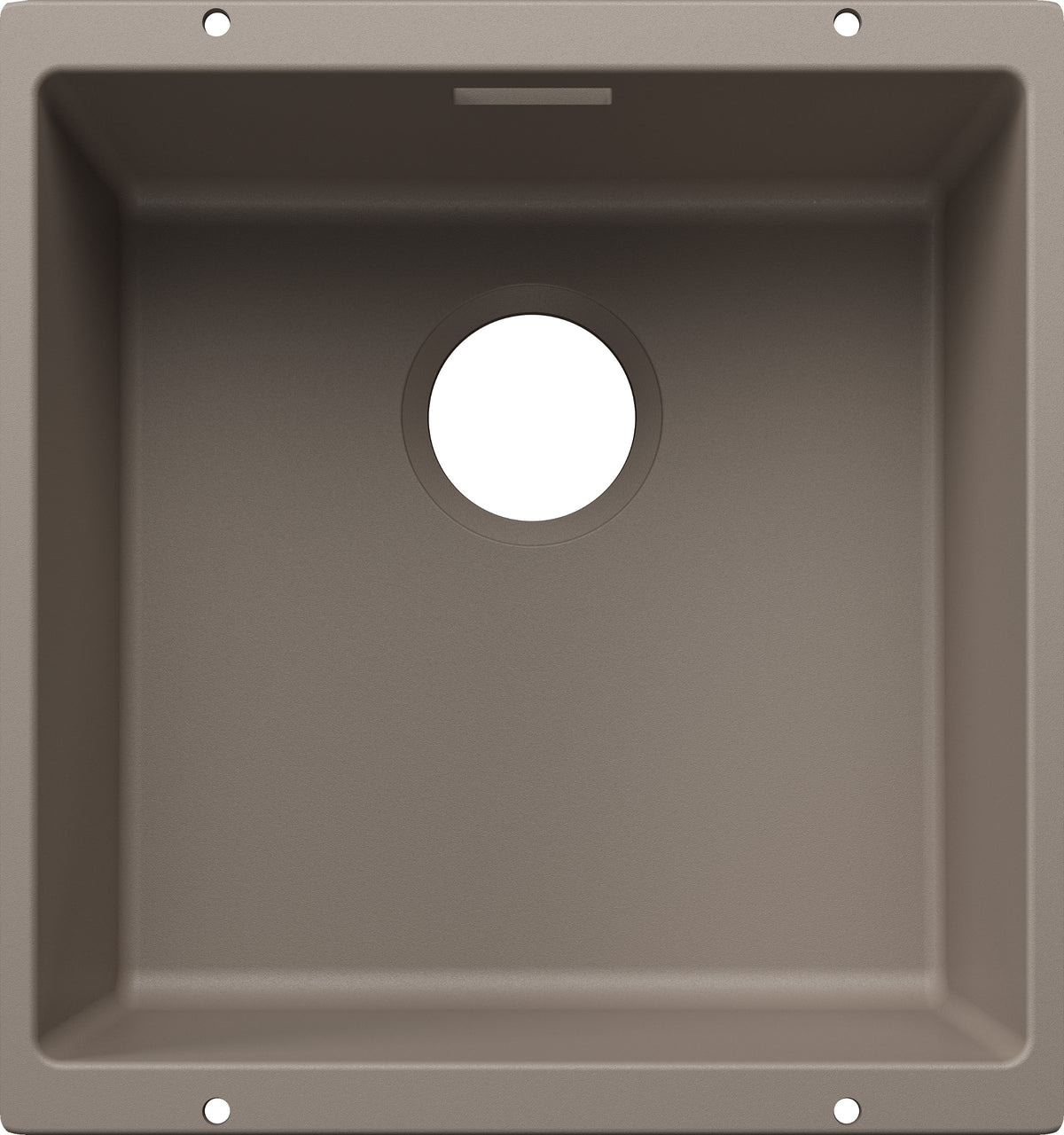 Blanco Subline 400-U Silgranit sans vidage – coloris Tartufo