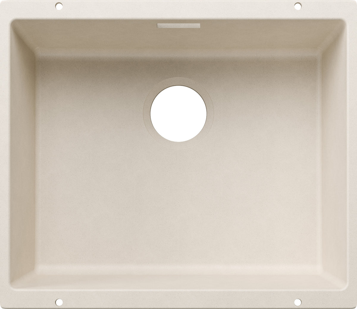 Blanco Subline 500-U Silgranit sans vidage – coloris Blanc Soft