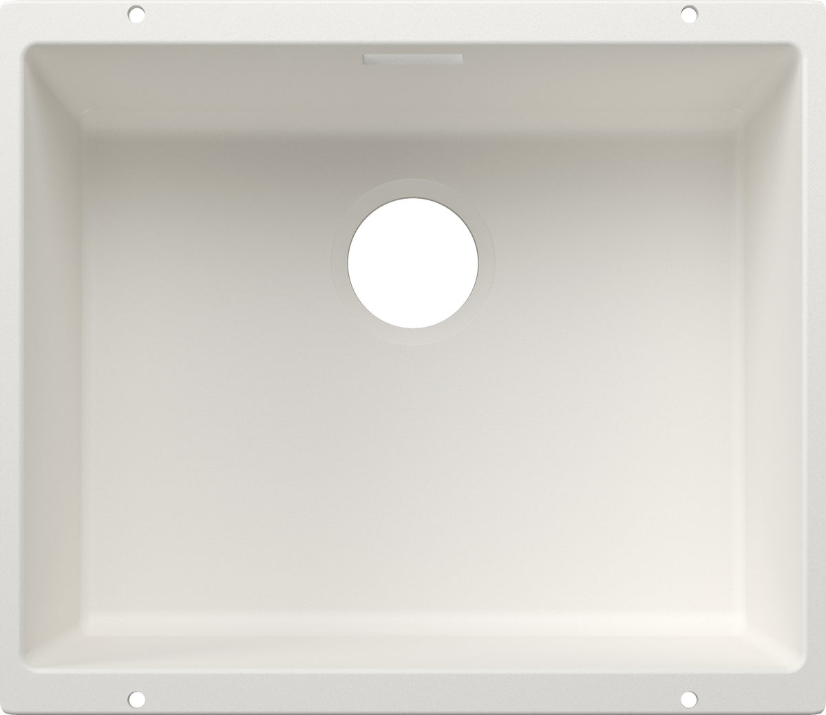 Blanco Subline 500-U Silgranit sans vidage – coloris Blanc