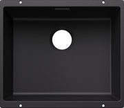 Blanco Subline 500-U Silgranit sans vidage – coloris Noir