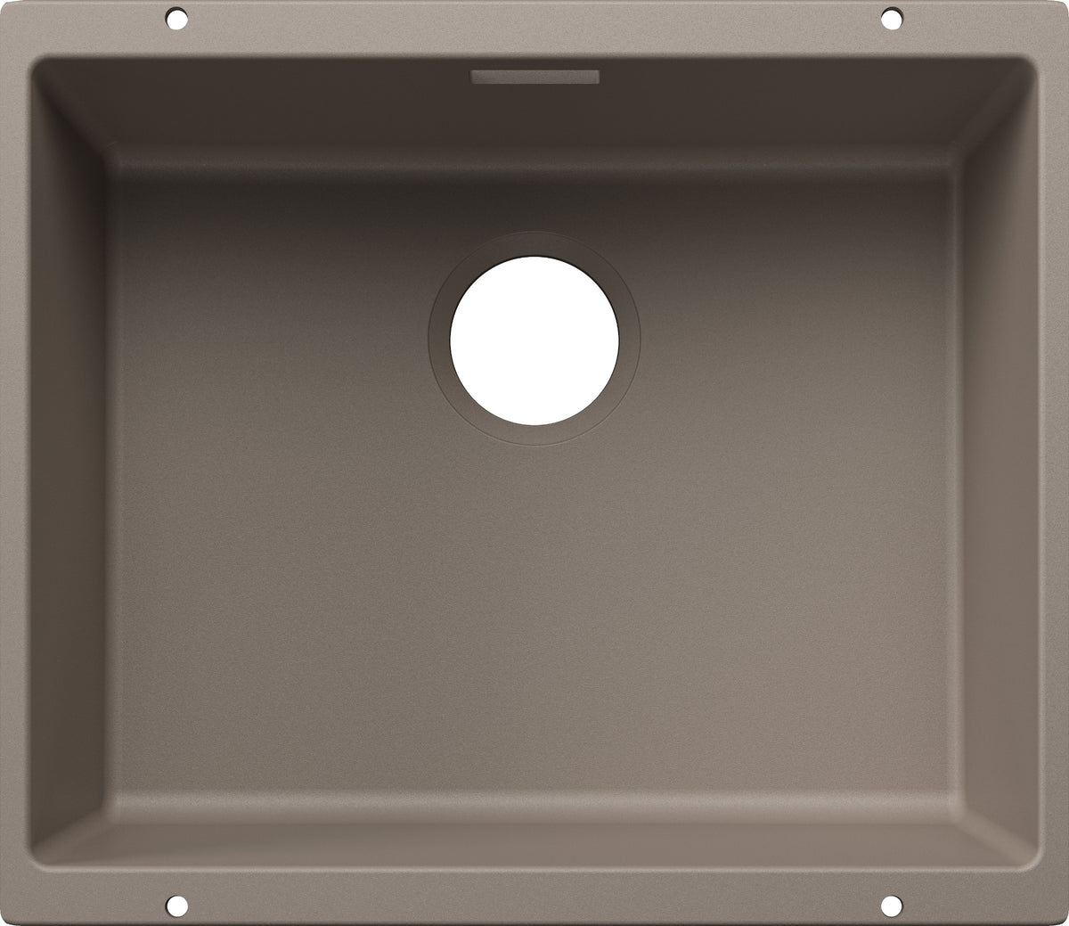 Blanco Subline 500-U Silgranit sans vidage – coloris Tartufo