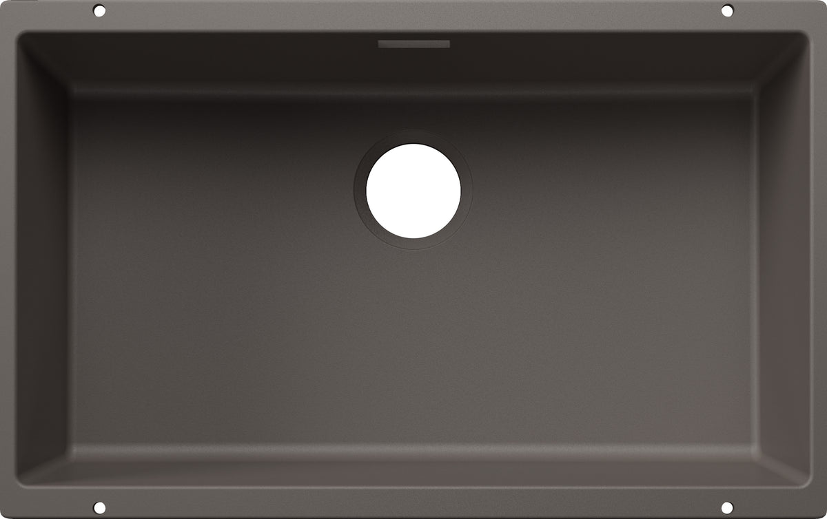 Blanco Subline 700-U Silgranit sans vidage – coloris Gris Volcan
