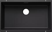 Blanco Subline 700-U Silgranit sans vidage – coloris Noir