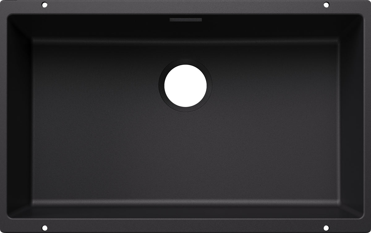Blanco Subline 700-U Silgranit sans vidage – coloris Noir