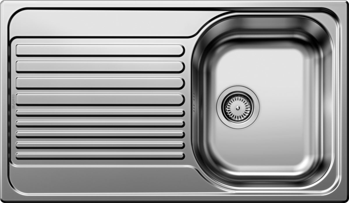 Évier Blanco Tipo 45 S, inox avec égouttoir